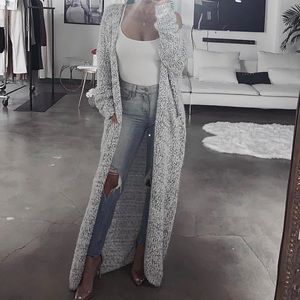 JLUXLABEL Lexi Long Cardigan
